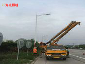 廣州從化市S355省道至G106國道路段路燈升級改造工程順利完工并全部投入使用